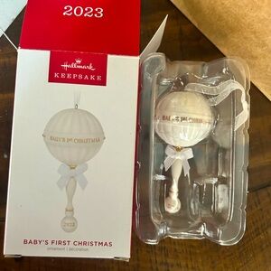 Baby’s first Christmas ornament 2023